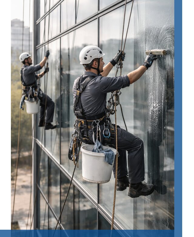 Мойка сплошного остекления в Озёрске, заказать от 304 р.| ВЫСОТНИК-Озр