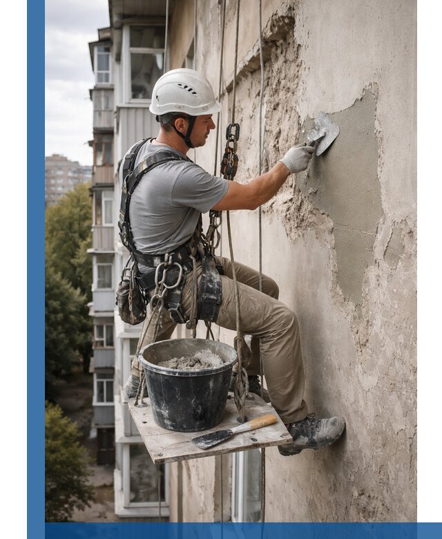 Восстановление фасадной штукатурки в Озёрске с гарантией качества