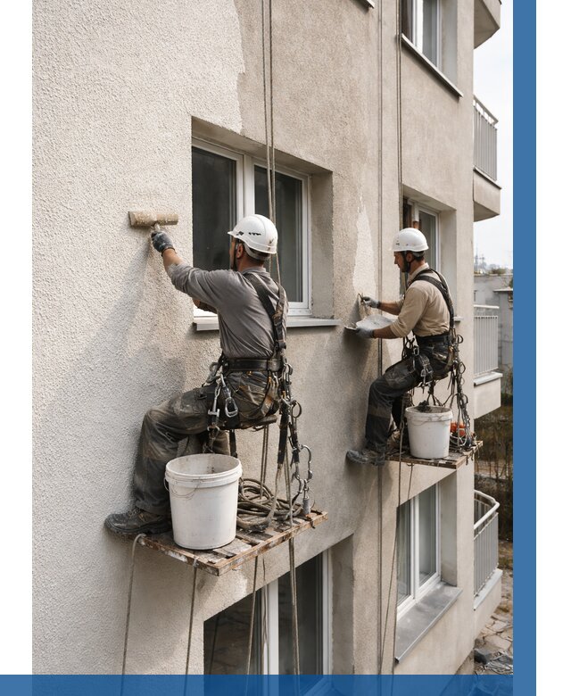 Нанесение короеда на фасад в Озёрске от 456 р. | ВЫСОТНИК-Озр