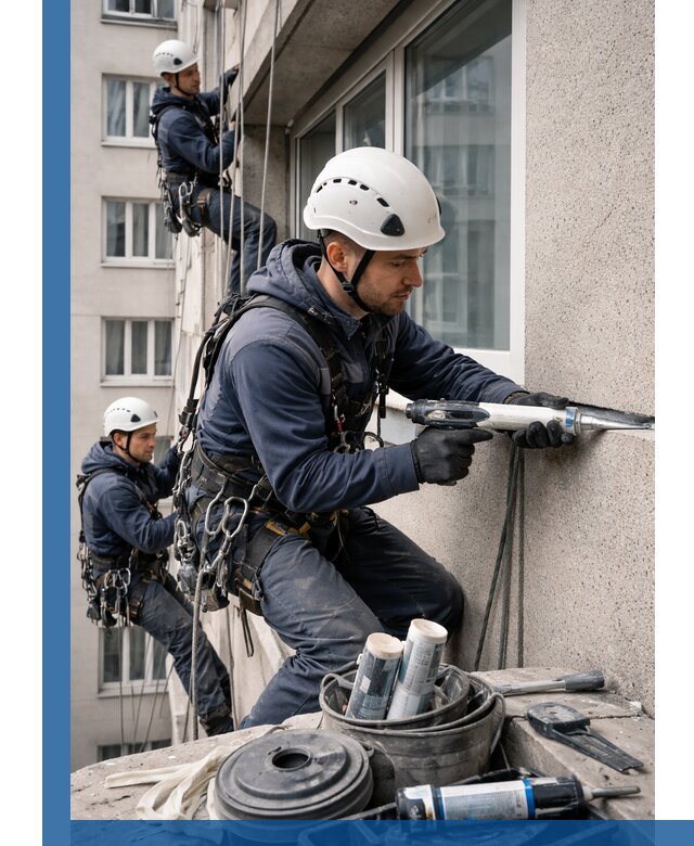 Герметизация швов лоджии в Озёрске профессионально и надежно