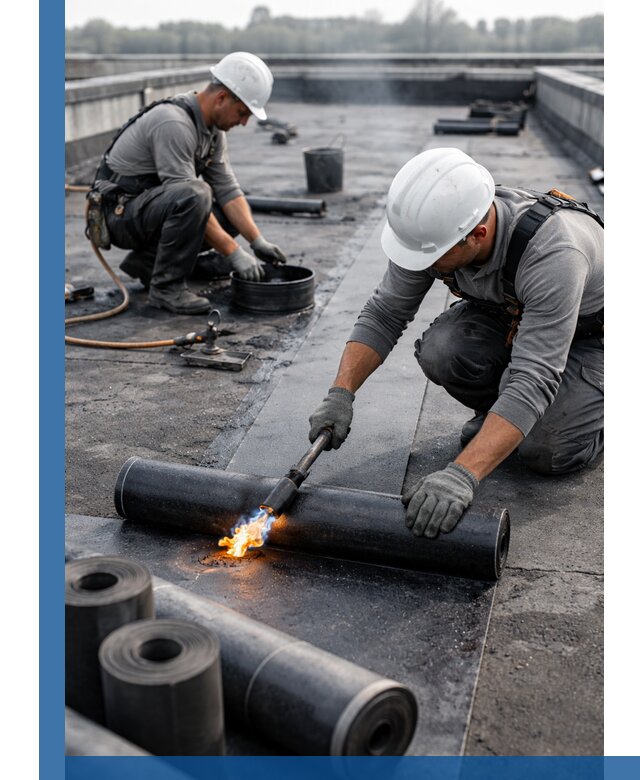 Ремонт рулонной кровли в Озёрске герметизация и восстановление