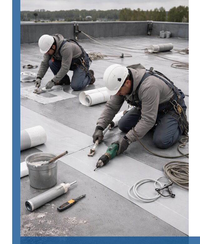 Ремонт мембранной кровли в Озёрске качественно и с гарантией