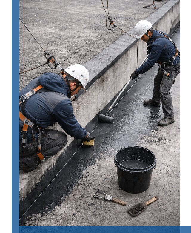 Гидроизоляция кровли жидкой резиной профессионально в Озёрске