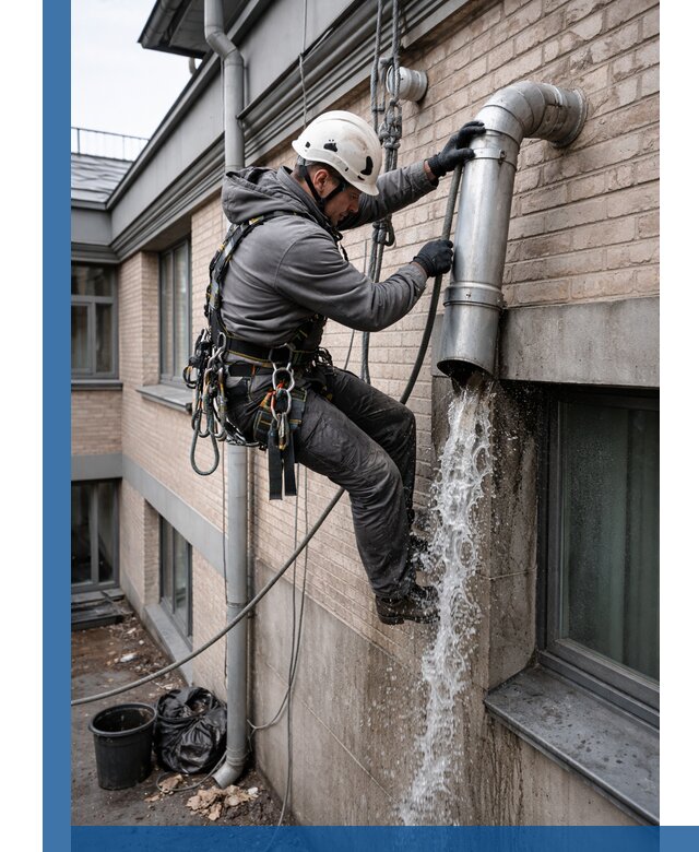 Профессиональная прочистка водосточных труб в Озёрске с гарантией