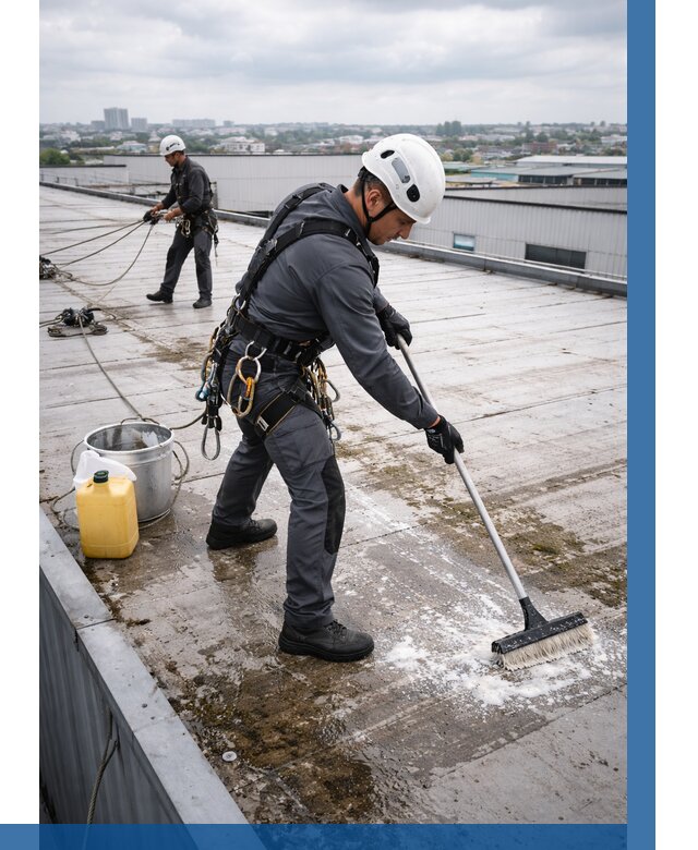 Очистка крыши по графику в Озёрске от 7607 р. | ВЫСОТНИК-Озр