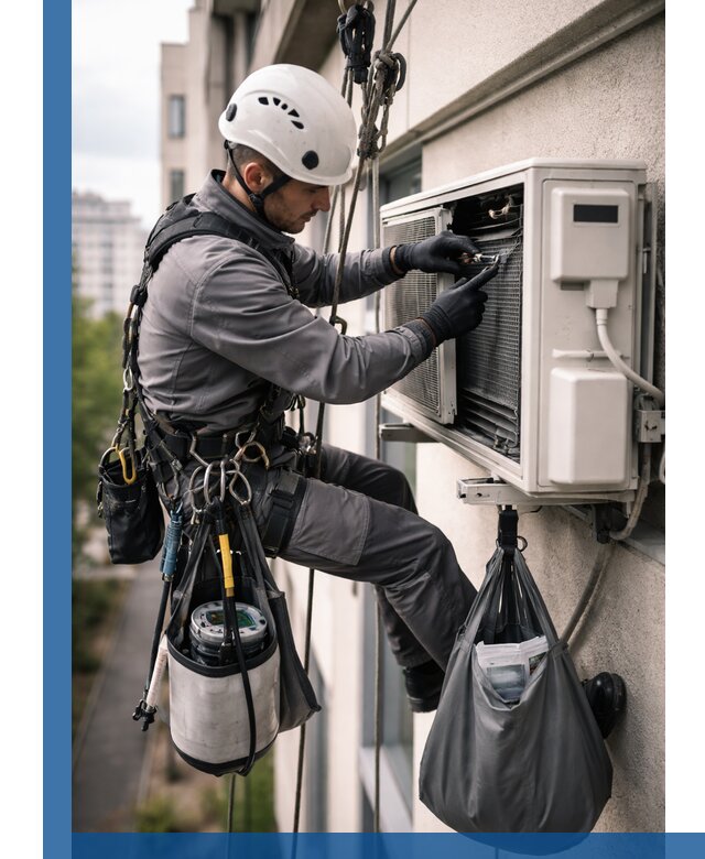 Обслуживание внешнего блока кондиционера в Озёрске профессионально