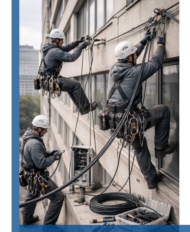 Прокладка оптоволоконного кабеля в Озёрске под ключ с тестированием