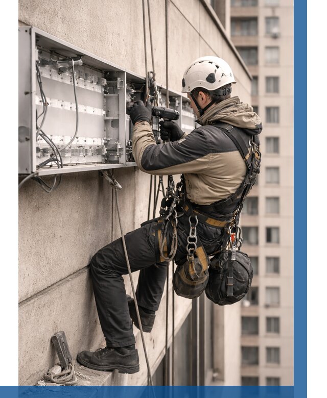 Ремонт вывески на высоте в Озёрске от 4564 р. | ВЫСОТНИК-Озр