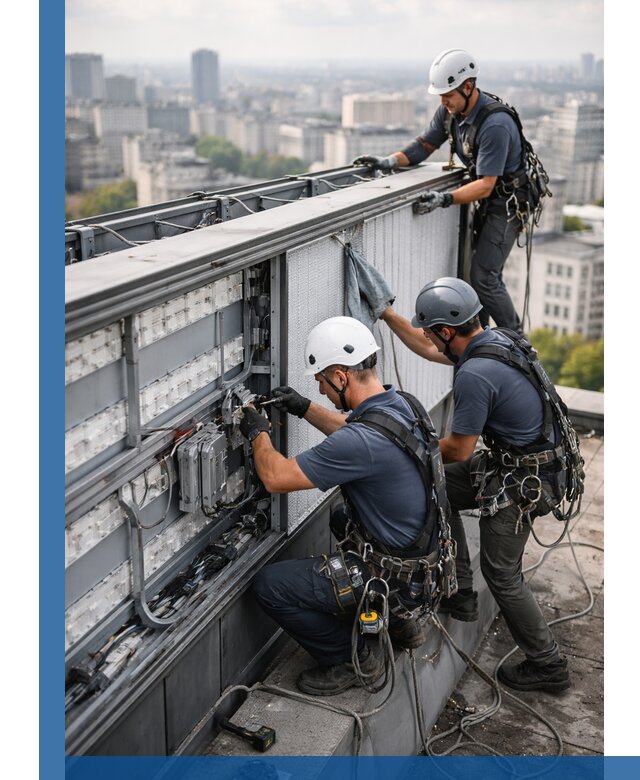 Профессиональное обслуживание крышной рекламы в Озёрске под ключ