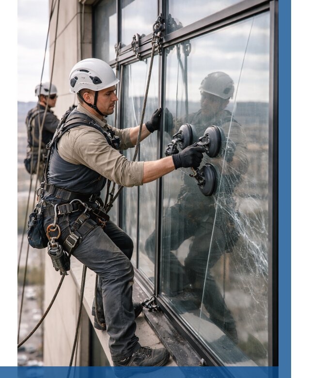 Замена стекла в витраже в Озёрске под ключ от 8621 р. | ВЫСОТНИК-Озр