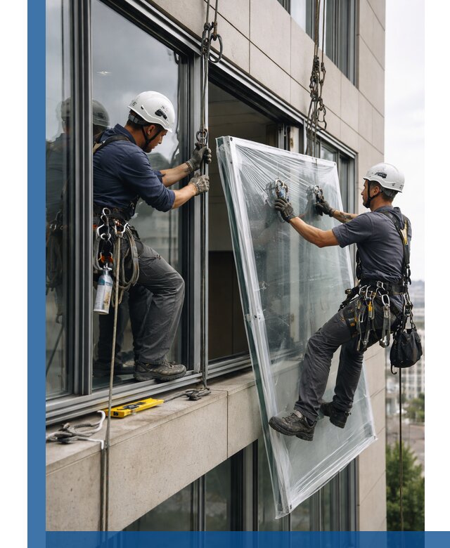 Профессиональная замена стекла в витраже в Озёрске с гарантией
