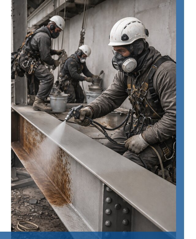 Антикоррозионная покраска металла в Озёрске от 710 р. | ВЫСОТНИК-Озр