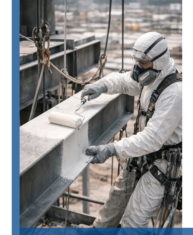 Профессиональная огнезащитная обработка металлоконструкций в Озёрске