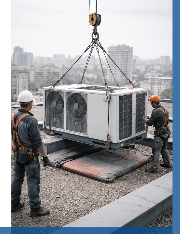 Подъем груза на крышу в Озёрске от 5071 р. | ВЫСОТНИК-Озр заказать