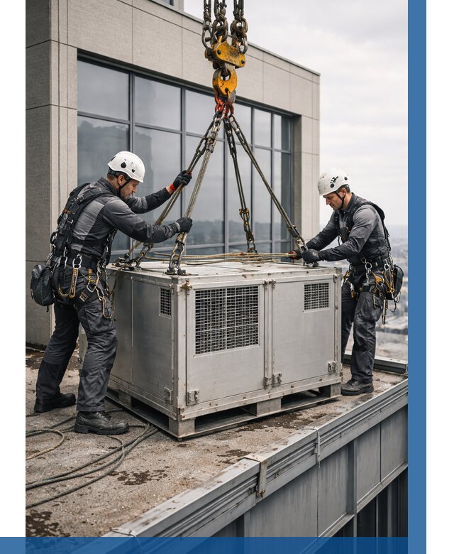 Такелажные работы на высоте в Озёрске от 8114 р. | ВЫСОТНИК-Озр