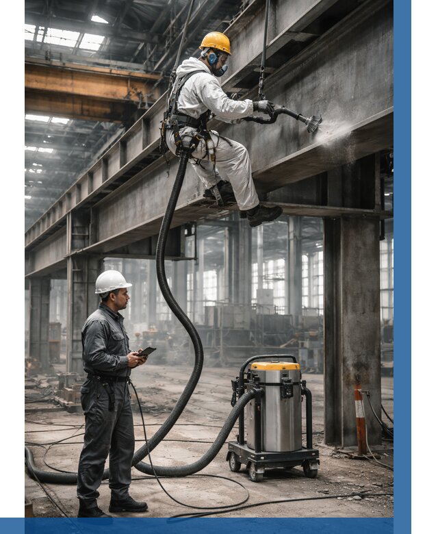 Обеспыливание конструкций в цехе в Озёрске от 4260 р. | ВЫСОТНИК-Озр