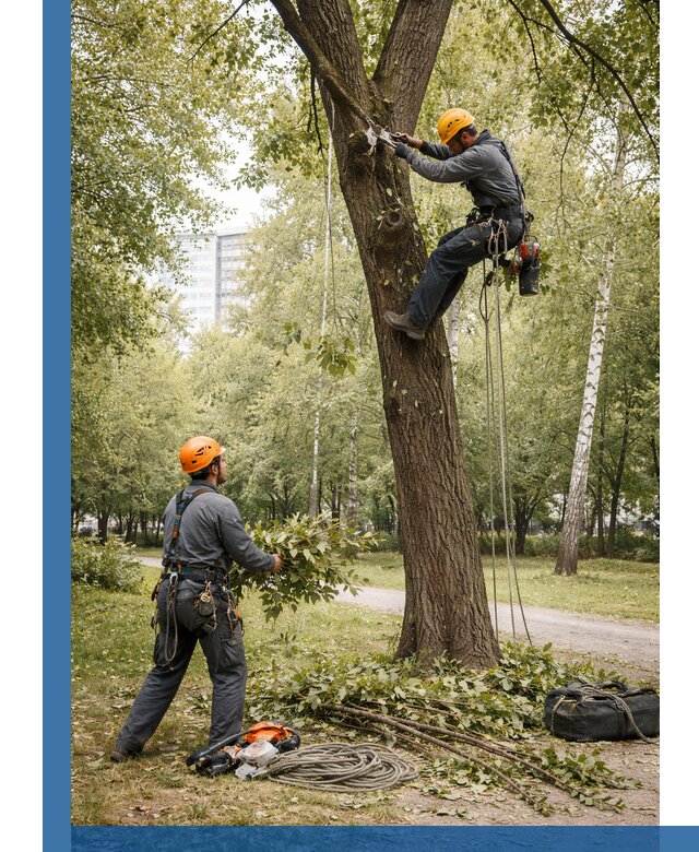 Санитарная обрезка деревьев в Озёрске, профессионально и безопасно