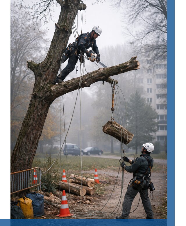 Удаление аварийных деревьев в Озёрске от 15213 р. | ВЫСОТНИК-Озр