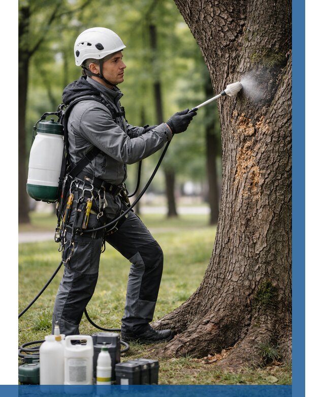 Обработка деревьев от вредителей в Озёрске от 4564 р. | ВЫСОТНИК-Озр