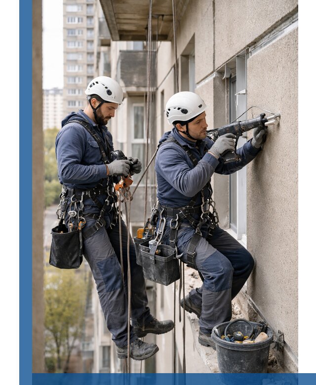 Промышленные альпинисты высотные работы и монтаж в Озёрске